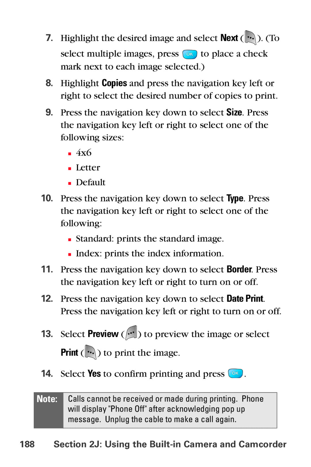 Samsung MM-A800 manual Using the Built-in Camera and Camcorder 