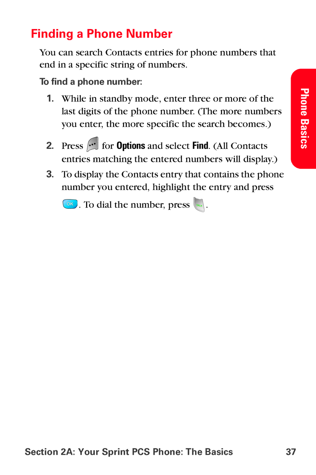 Samsung MM-A800 manual Finding a Phone Number, To find a phone number 