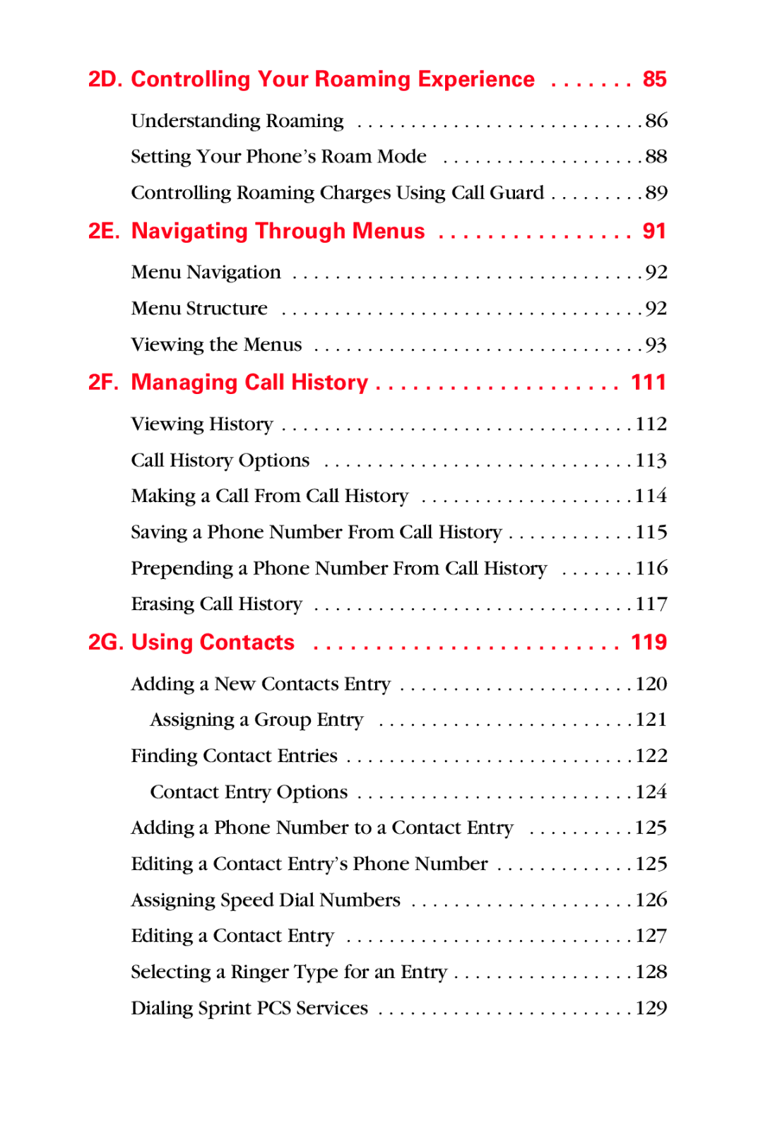 Samsung MM-A880 manual 2E. Navigating Through Menus 