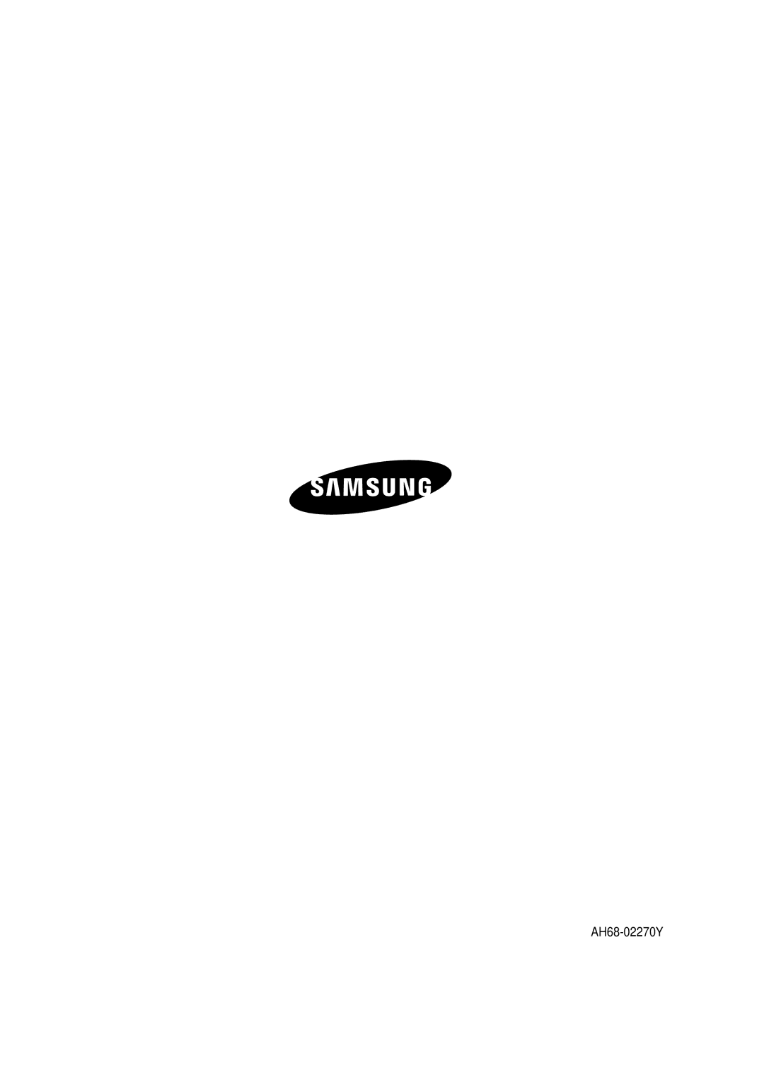 Samsung MM-C330 user manual AH68-02270Y 