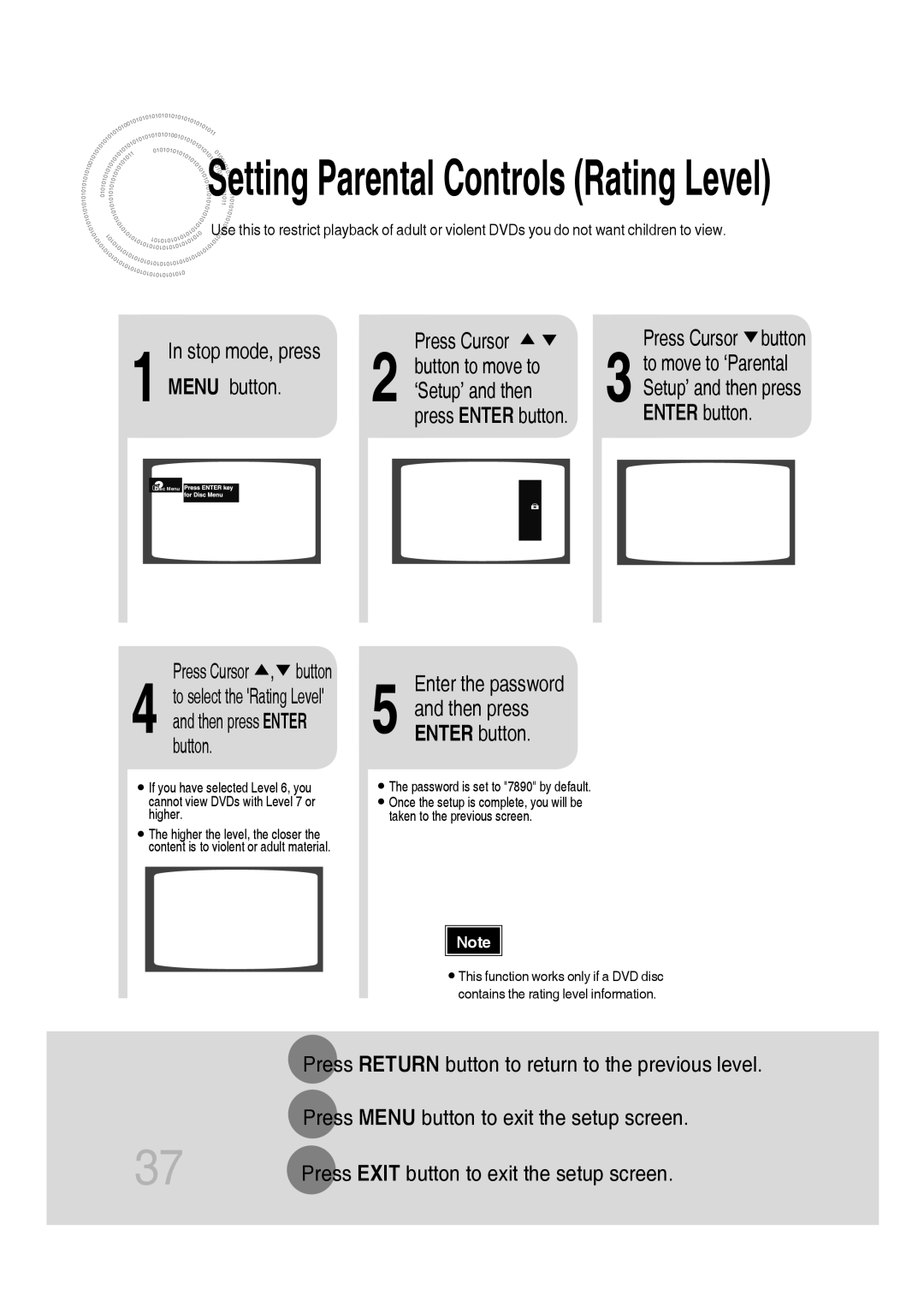 Samsung MM-C330D/XER manual Press Enter button Press Cursor button, Press Cursor , button 