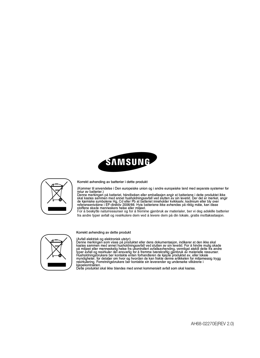 Samsung MM-C330/XEE manual AH68-02270EREV 