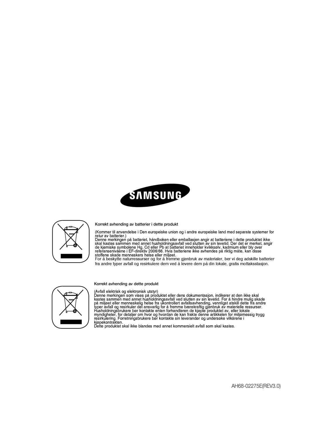 Samsung MM-C430/XEE manual AH68-02275EREV3.0 