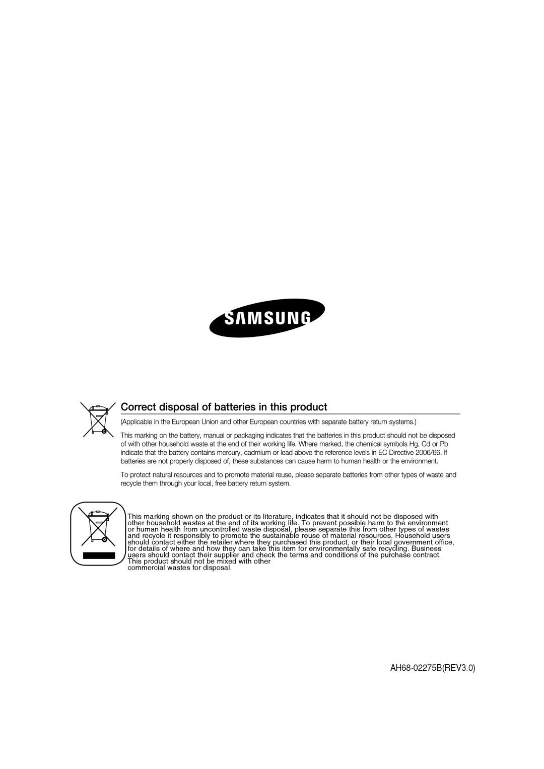 Samsung MM-C430/XEE manual AH68-02275BREV3.0 