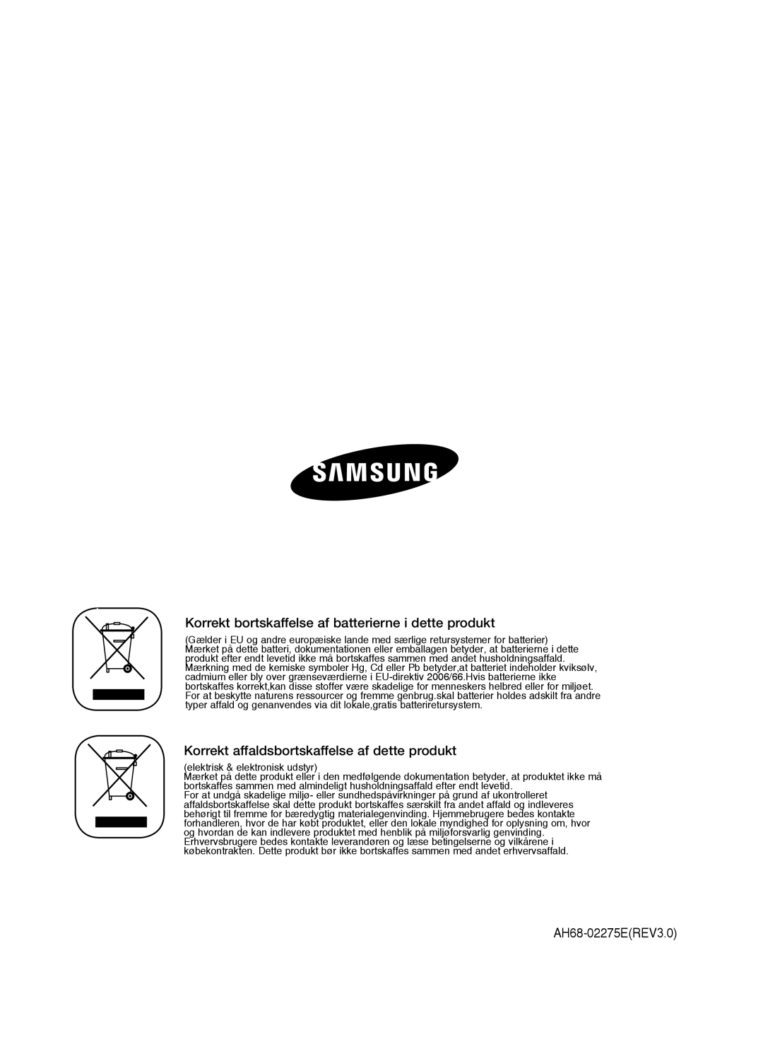 Samsung MM-C430/XEE manual AH68-02275EREV3.0 