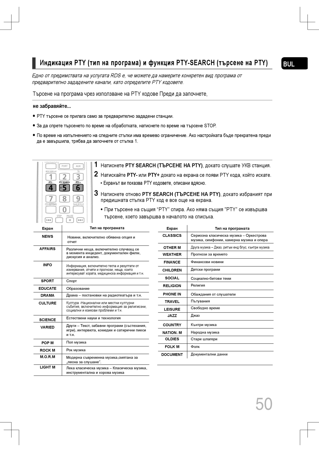 Samsung MM-C530D/EDC, MM-C430D/EDC manual Не забравяйте 