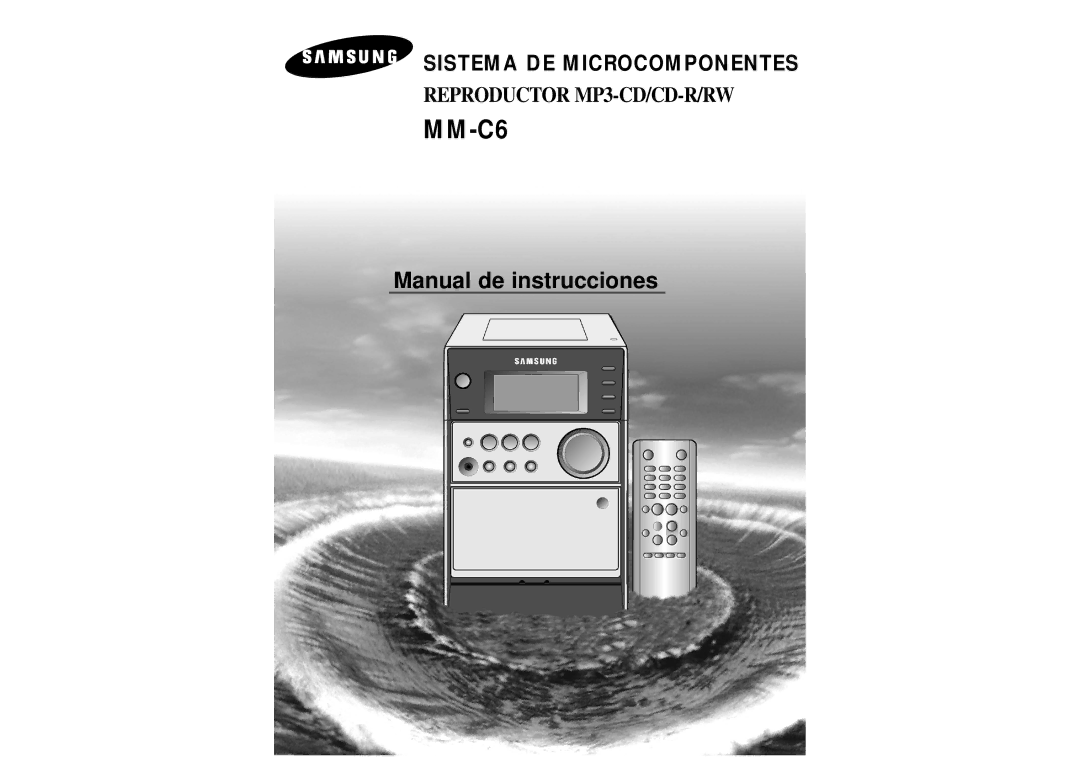 Samsung MM-C6Q/XFO, MM-C6R/ELS manual Micro Component System MP3-CD/CD-R/RW Playback MM-C6 