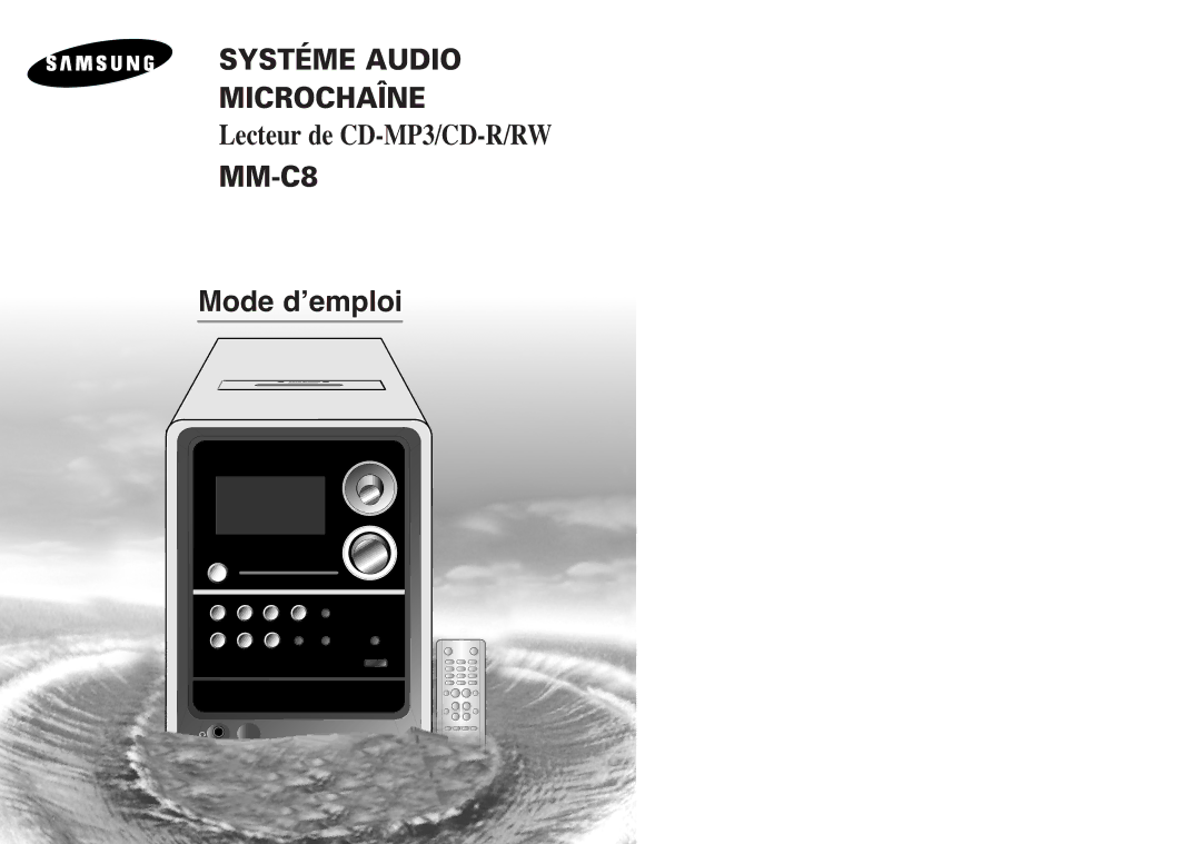 Samsung MM-C8R/ELS manual Systéme Audio Microchaîne 