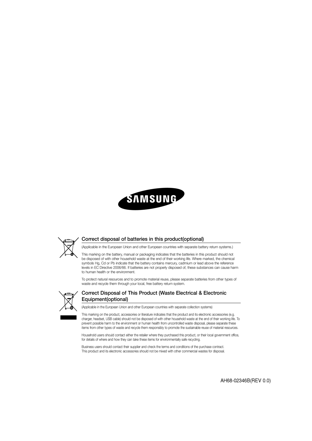 Samsung MM-D330/EN, MM-D320/RU, MM-D320/EN, MM-D330/XE, MM-D320/XE, MM-D320/SQ manual AH68-02346BREV 