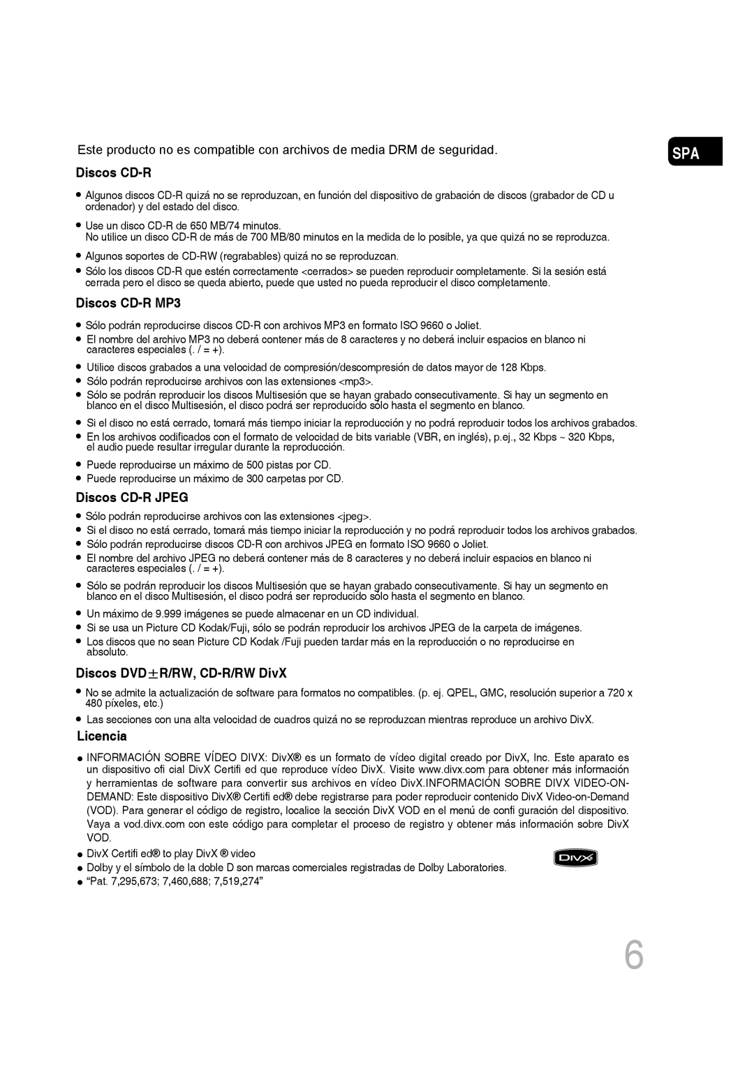 Samsung MM-D430D/ZX, MM-D430D/ZF manual Spa 