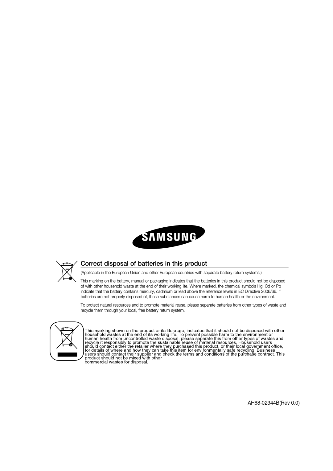 Samsung MM-D430D/EN, MM-D530D/XN, MM-D430D/XN, MM-D530D/EN, MM-D430D/ZX, MM-D530D/RU, MM-D430D/ZF manual AH68-02344BRev 