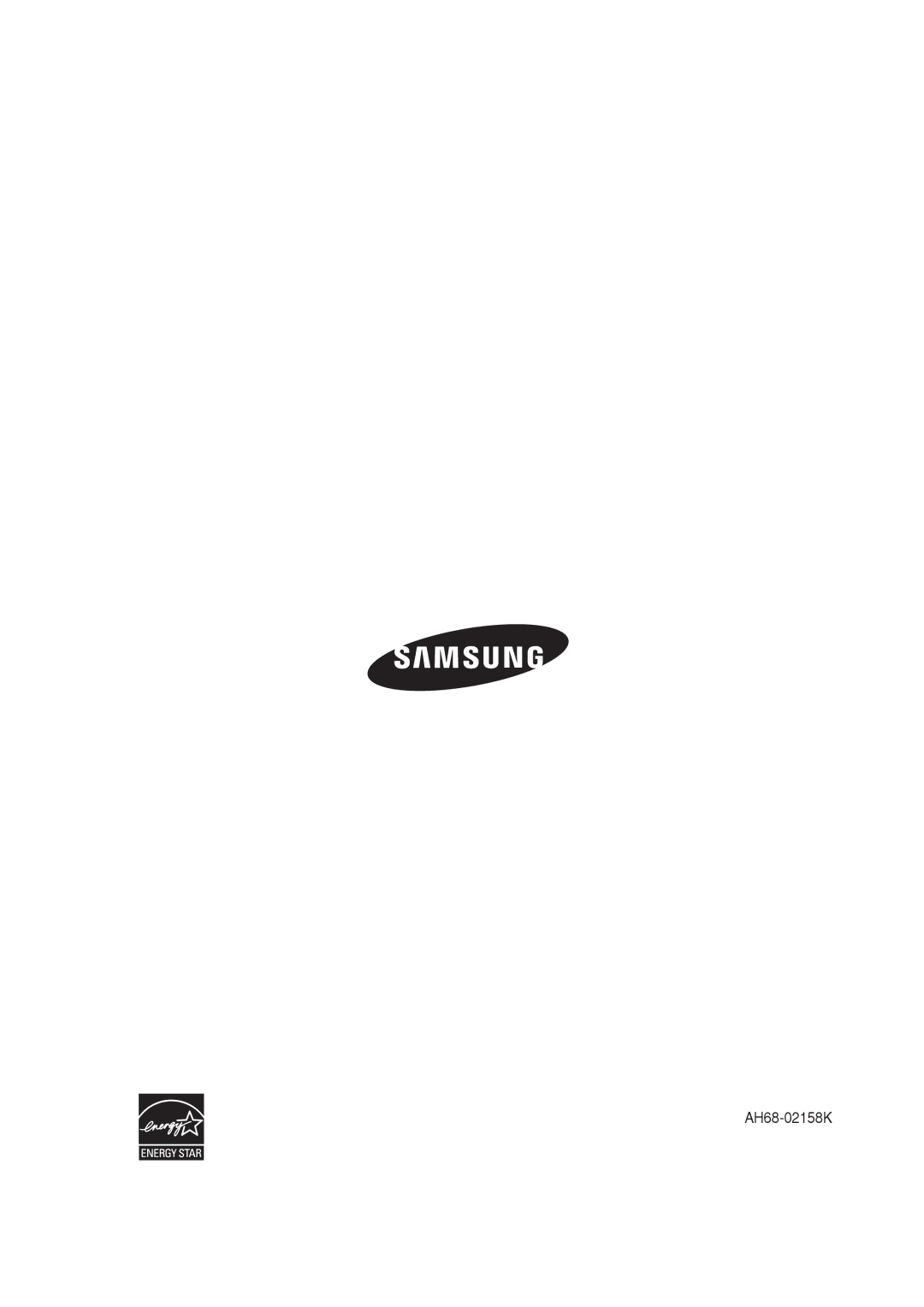 Samsung MM-DG25T/UMG manual AH68-02158K 