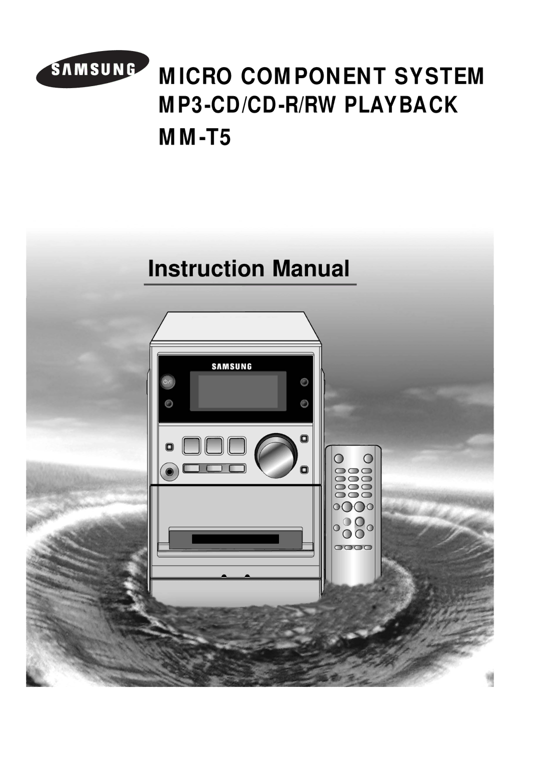 Samsung MM-T5R/ELS, MM-T5T/XSG manual Micro Component System MP3-CD/CD-R/RW Playback MM-T5 