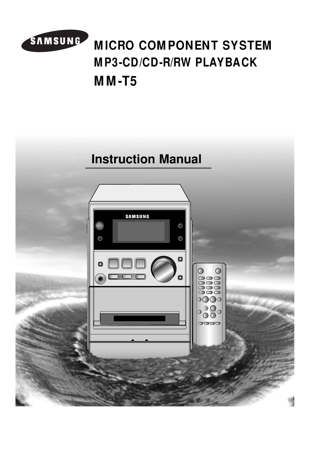 Samsung MM-T5R/ELS, MM-T5T/XSG manual 