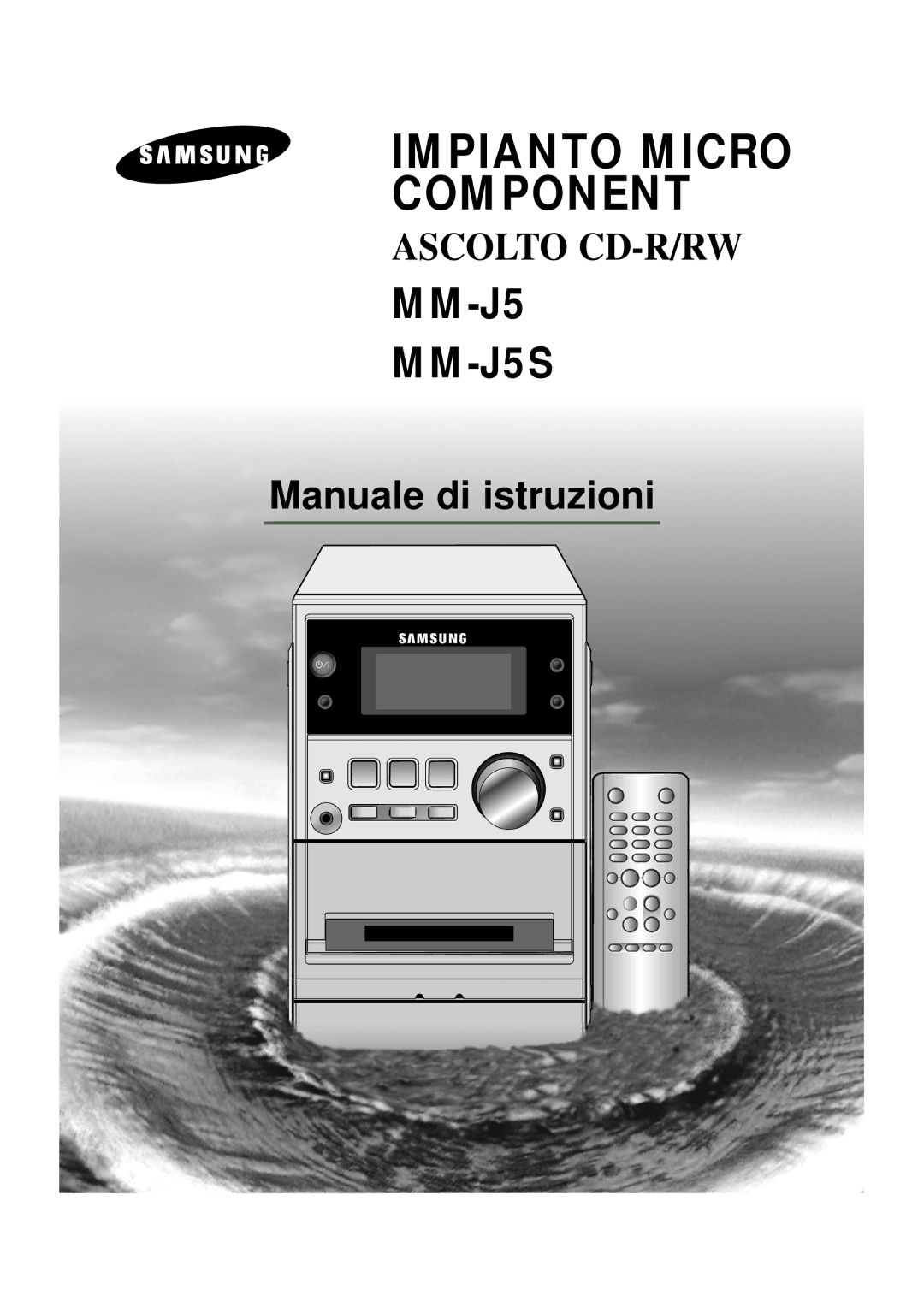 Samsung MMJ5QH/XFO, MMJ5RH/ELS manual Impianto Micro Component 