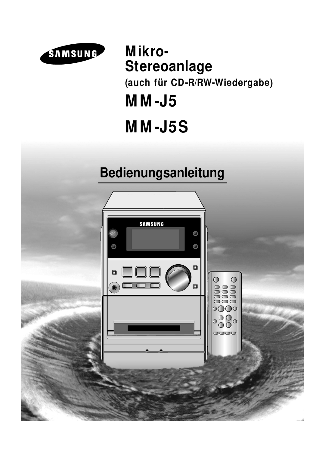 Samsung MMJ5SRH/ELS, MMJ5RH/ELS manual MM-J5 MM-J5S 