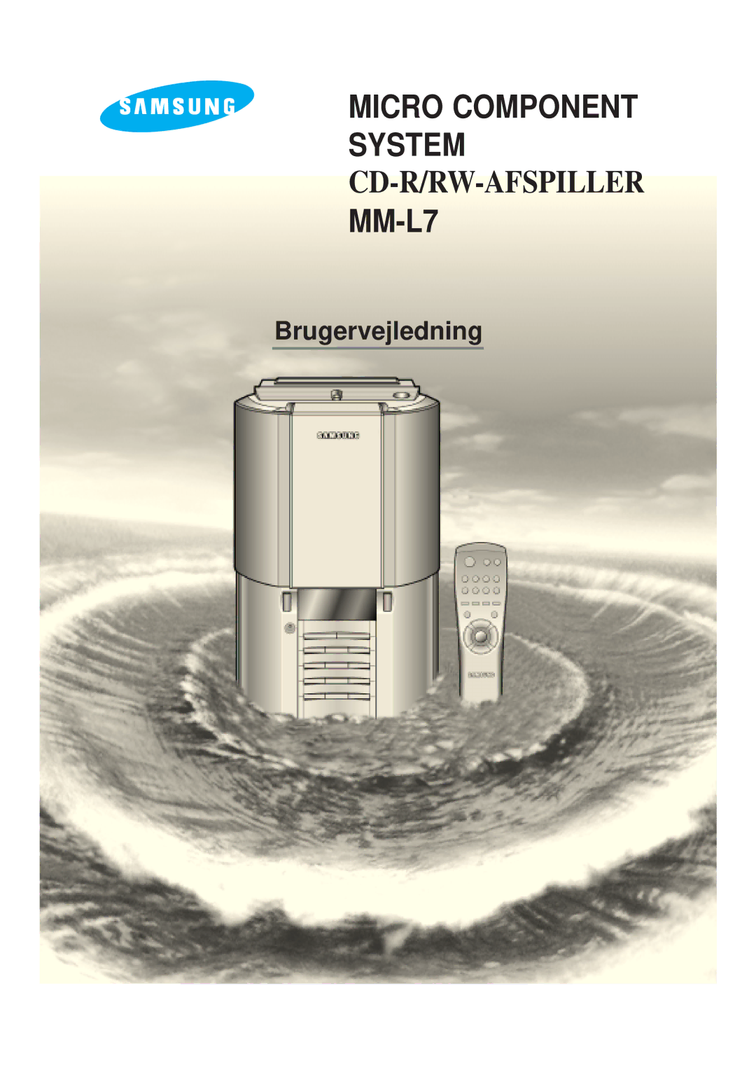 Samsung MML7RH/ELS manual Micro Component System CD-R/RW-AFSPILLERMM-L7 