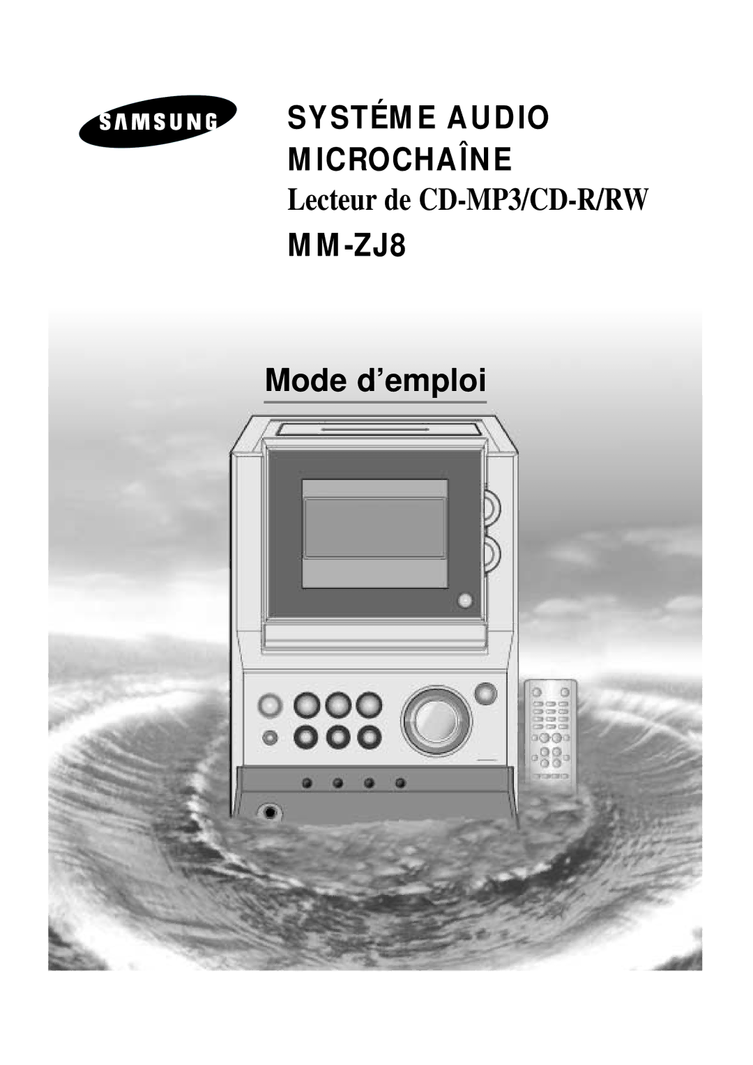 Samsung MMZJ8RH/ELS manual Systéme Audio Microchaîne 