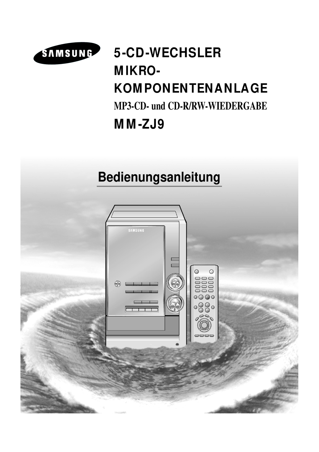 Samsung MMZJ9RH/ELS manual Cd-Wechsler 