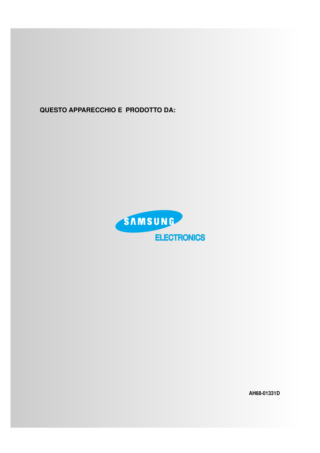 Samsung MMZS8RH/ELS, MMZS8QH/XFO manual Electronics 