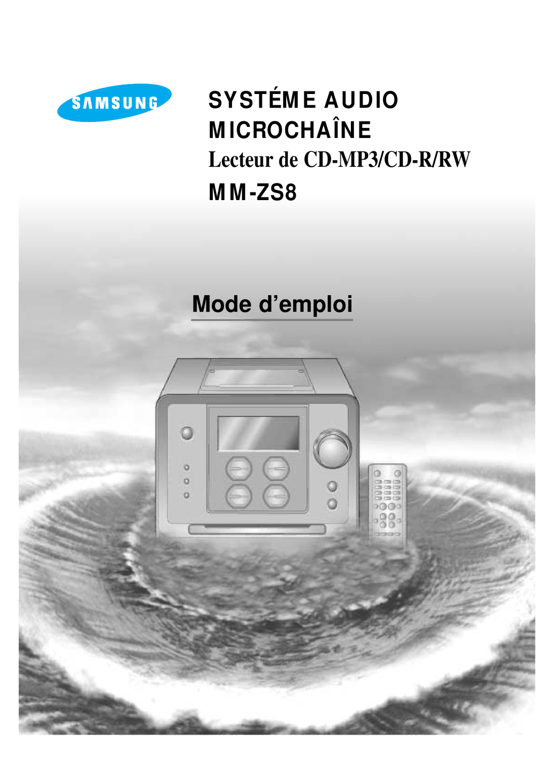 Samsung MMZS8RH/ELS manual Systéme Audio Microchaîne 