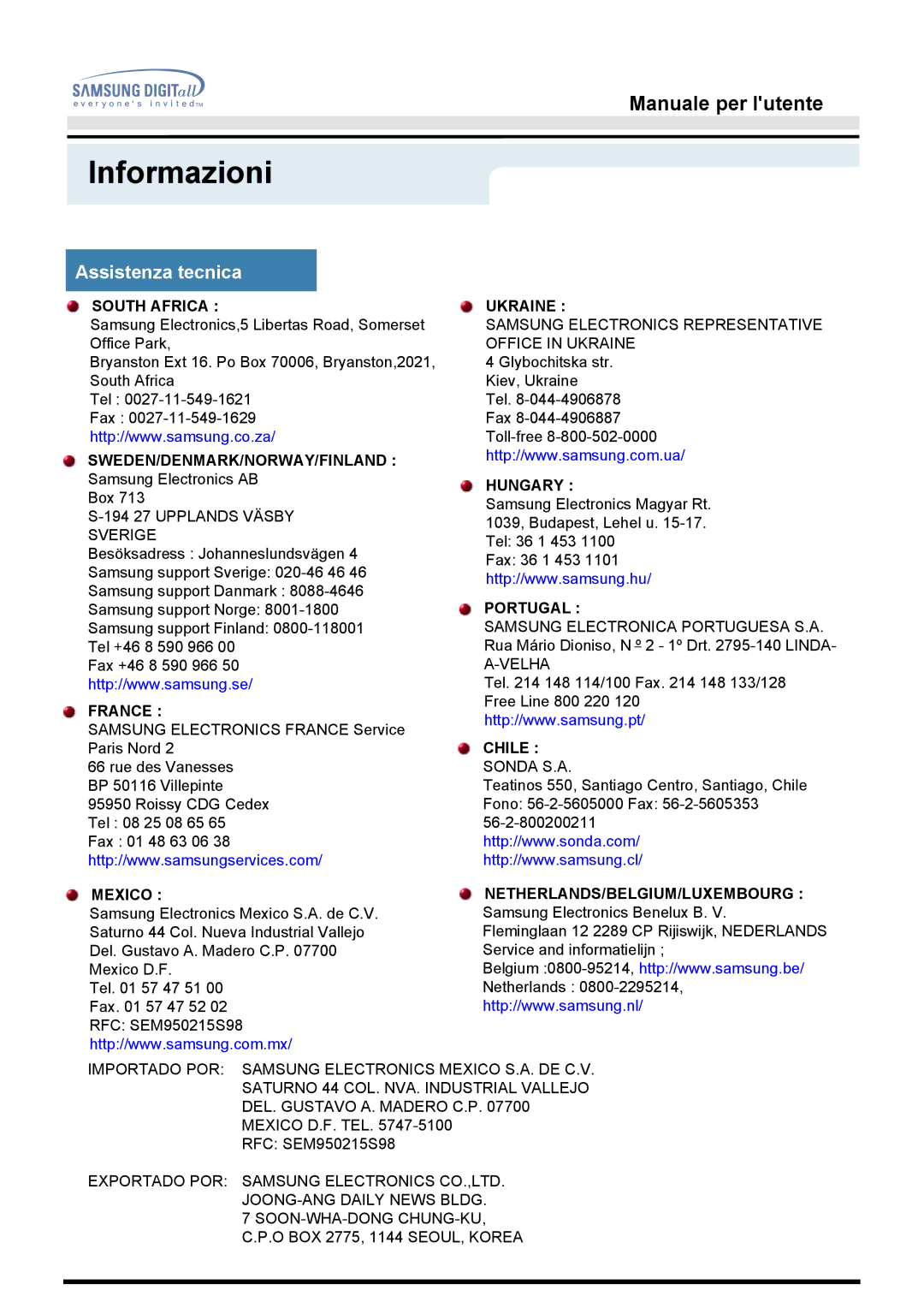 Samsung MO17ESDS/EDC, MO17ESZS/EDC manual Ukraine 