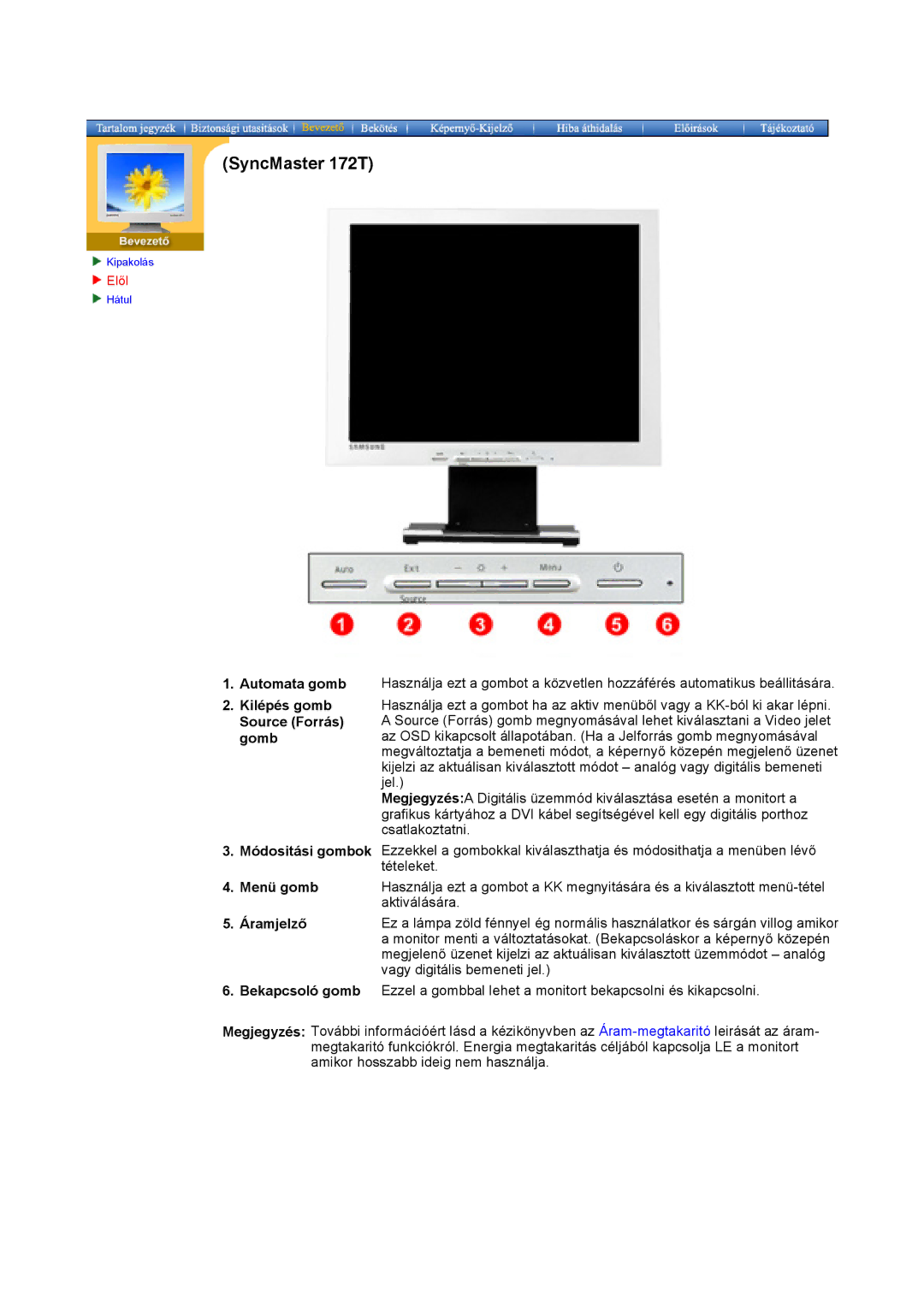 Samsung MO17ESDS/EDC, MO17ESZS/EDC manual Vagy digitális bemeneti jel 