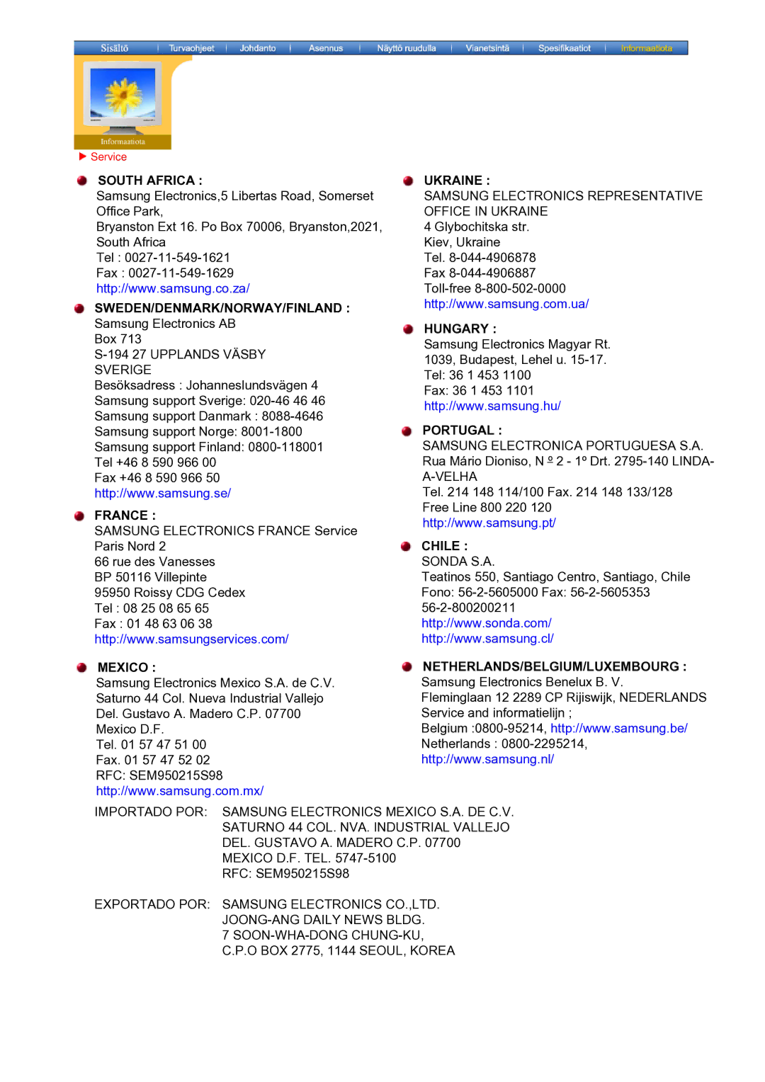 Samsung MO17ESZSZ/EDC, MO17PSZS/EDC, MO17ESDSZ/EDC manual Ukraine 