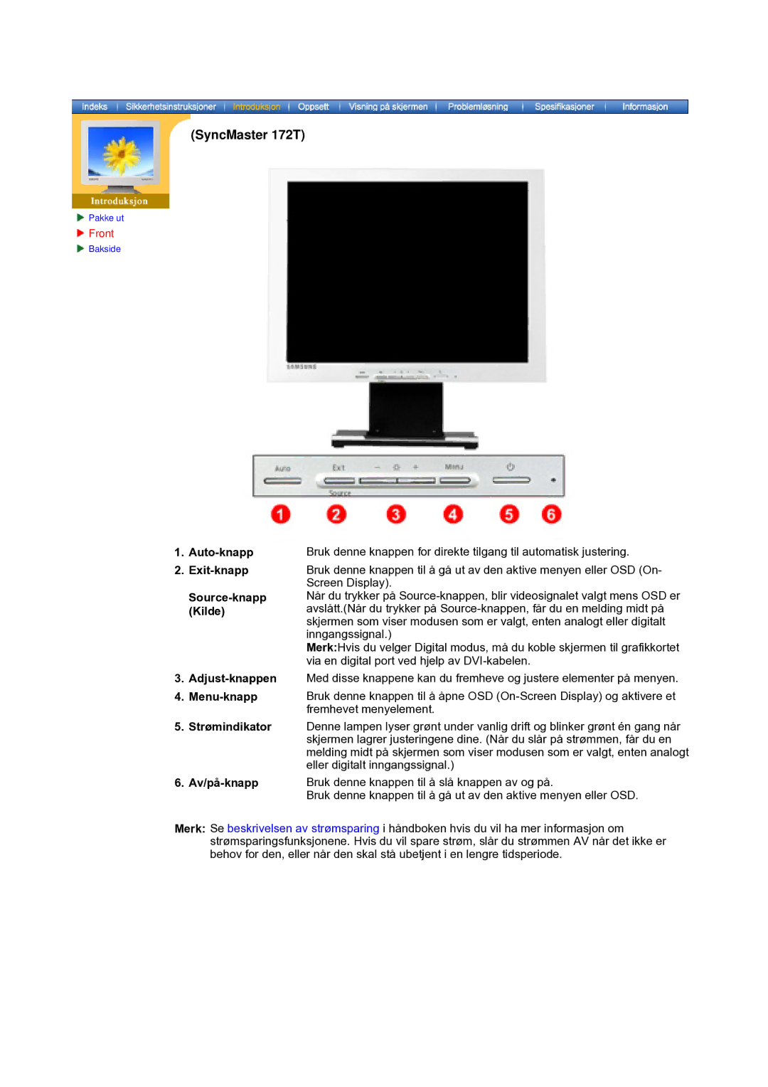 Samsung MO17ESDSZ/EDC, MO17ESZSZ/EDC, MO17PSZS/EDC manual SyncMaster 172T 