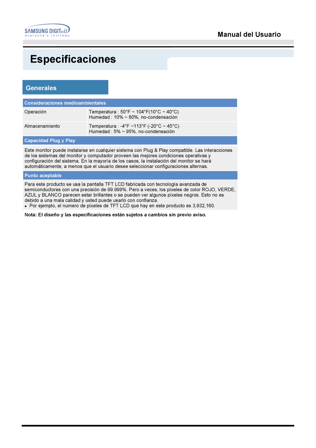 Samsung MO19ESDS/EDC, MO19PSZS/EDC, MO19ESZS/EDC manual Consideraciones medioambientales 