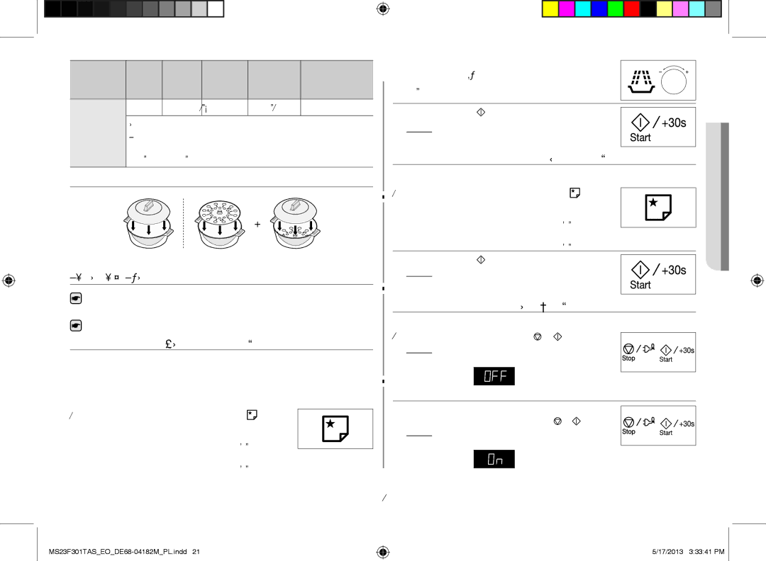 Samsung MS23F301TAS/EO KOrzyStaNIe z fuNKcJI PamIęcI, KOrzyStaNIe z PrOgramóW PamIęcI, WyłączaNIe SygNału dźWIęKOWegO 