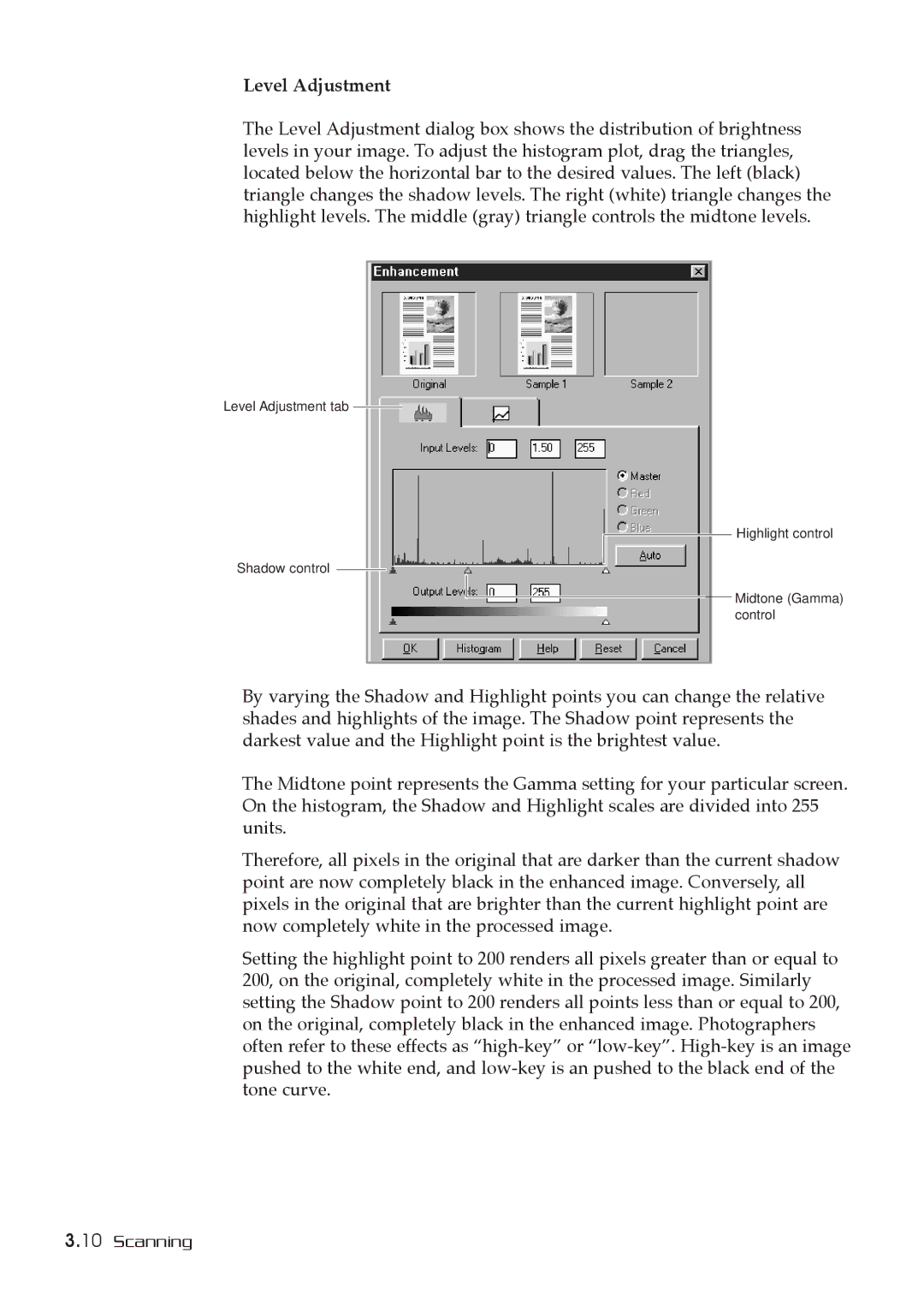 Samsung MSYS 5200 manual Level Adjustment 