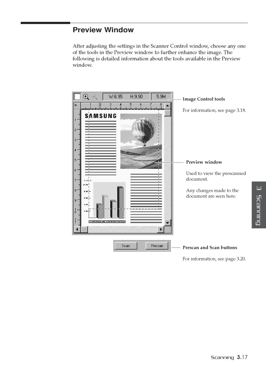 Samsung MSYS 5200 manual Preview Window 