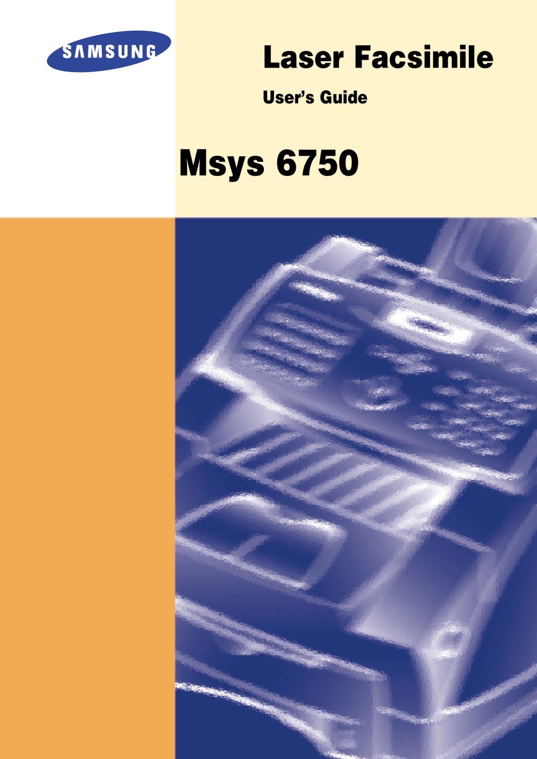 Samsung Msys 6750 manual 