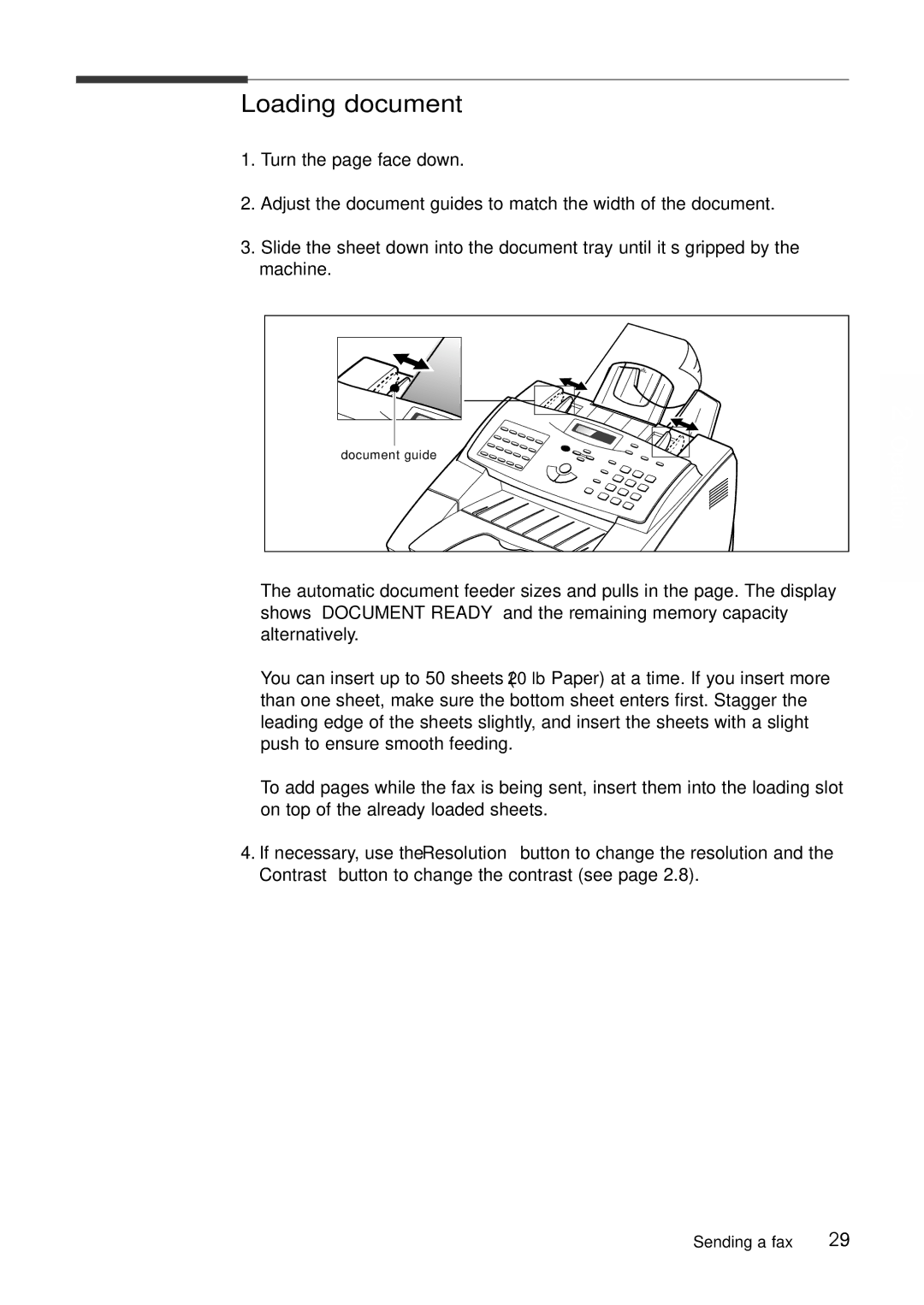 Samsung Msys 6750 manual Loading document 