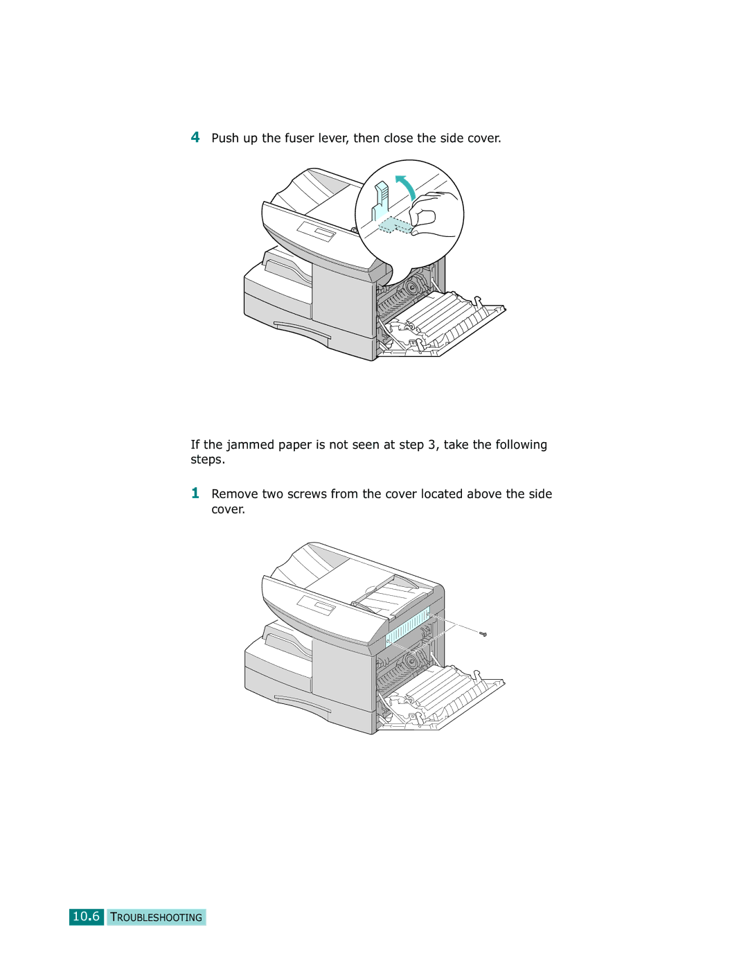 Samsung Msys 830, Msys SF-830, Msys 835P manual Troubleshooting 