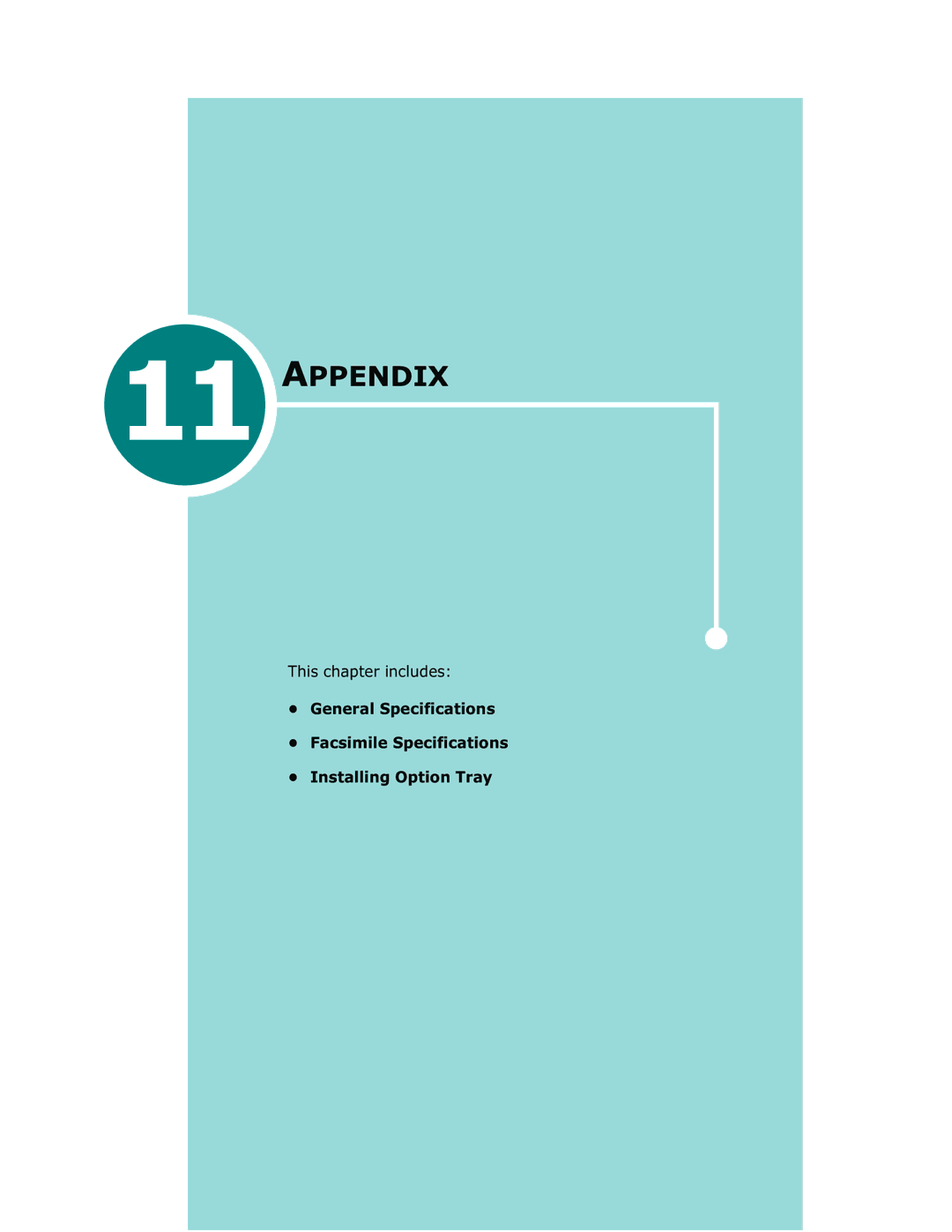 Samsung Msys SF-830, Msys 830, Msys 835P manual Appendix 