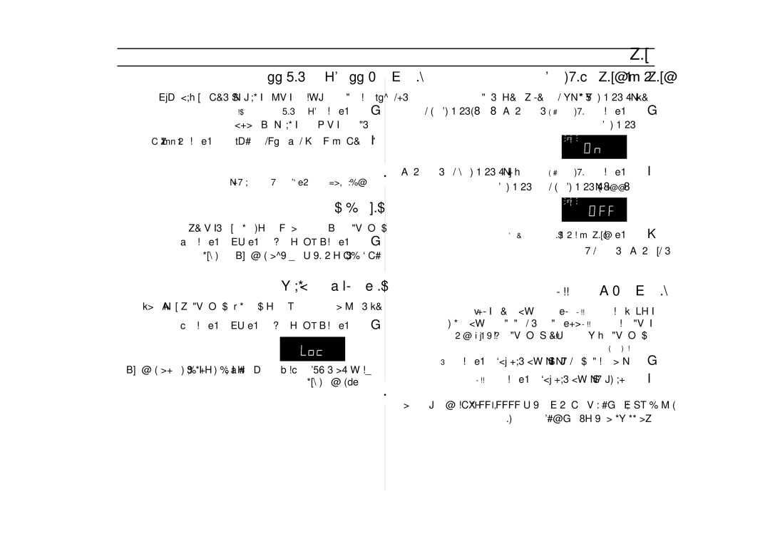 Samsung MT1066SE/ZAM manual «¨ûJ ¢†eƒj . π«¨ûJ ±É≤jEG OFF, ¢VôdG Vh, ¬«ÑæàdG äƒU π«¨ûJ ±É≤jEG/π«¨ûJ 