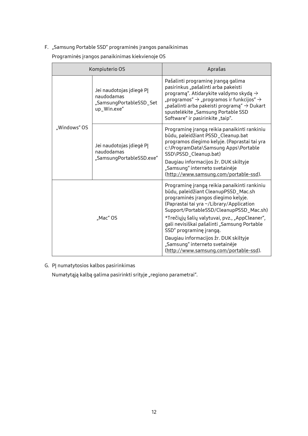 Samsung MU-PA1T0B/EU, MU-PA250B/EU, MU-PA500B/EU manual 