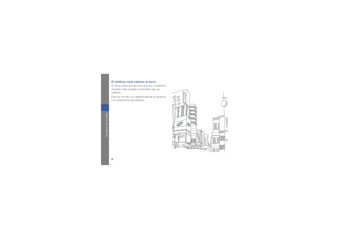 Samsung MUGM8800DKASTD manual El teléfono está caliente al tacto 