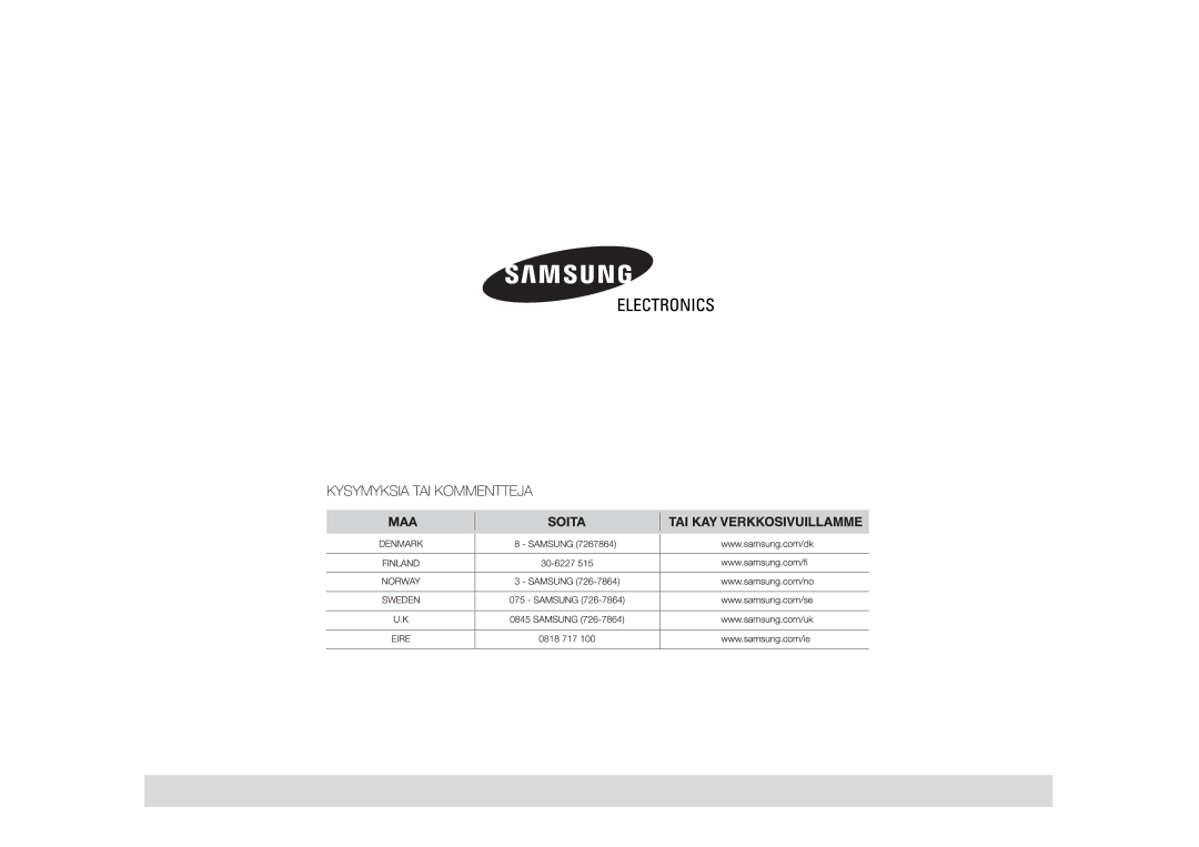 Samsung MW102N-S/XEE manual 