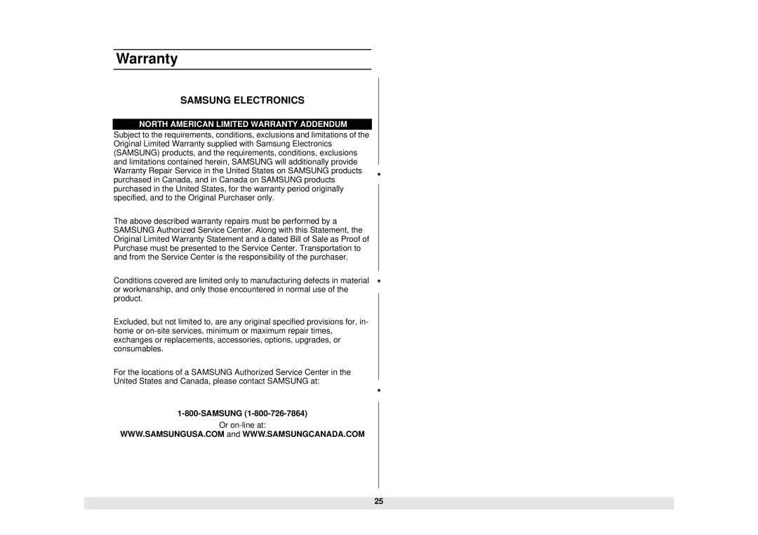 Samsung MW1080STA owner manual Samsung Electronics 