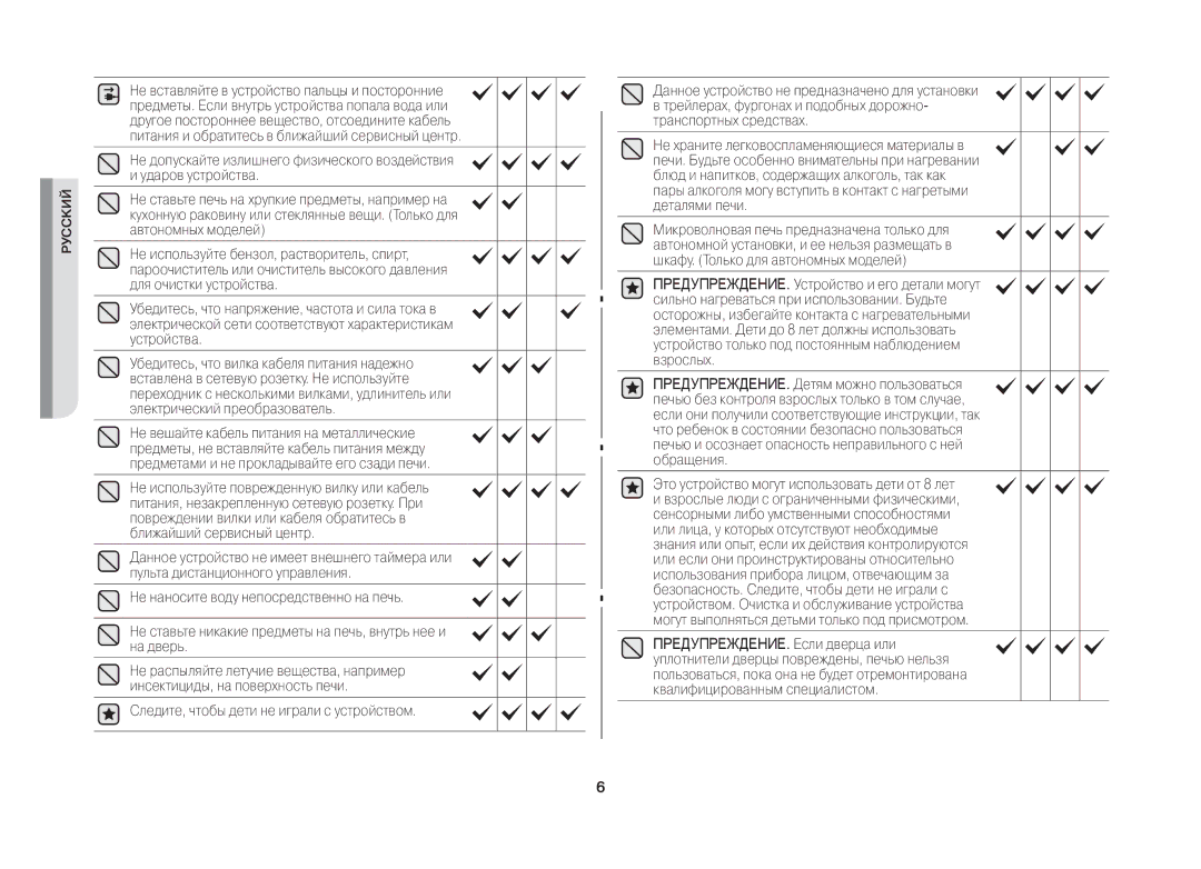 Samsung MW731KR/BWT manual Это устройство могут использовать дети от 8 лет 