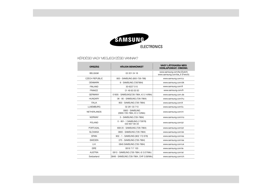 Samsung MW73C/BOL, MW73C/XEH manual 