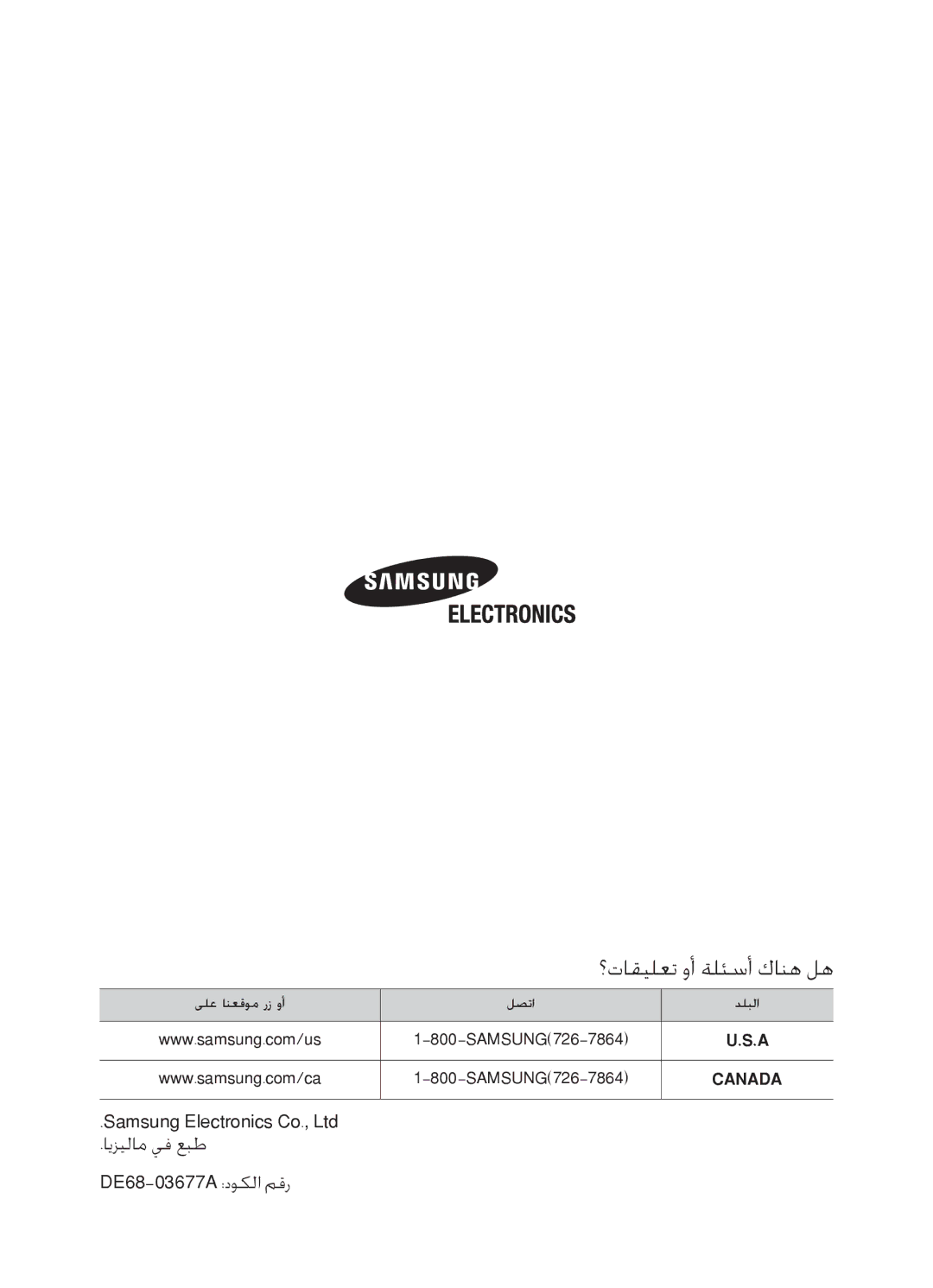 Samsung MW73C/XSV, MW73C/ZAM, MW73C/XSG, MW73C-S/XSG manual ؟تاقيلعت وأ ةلئسأ كانه له 