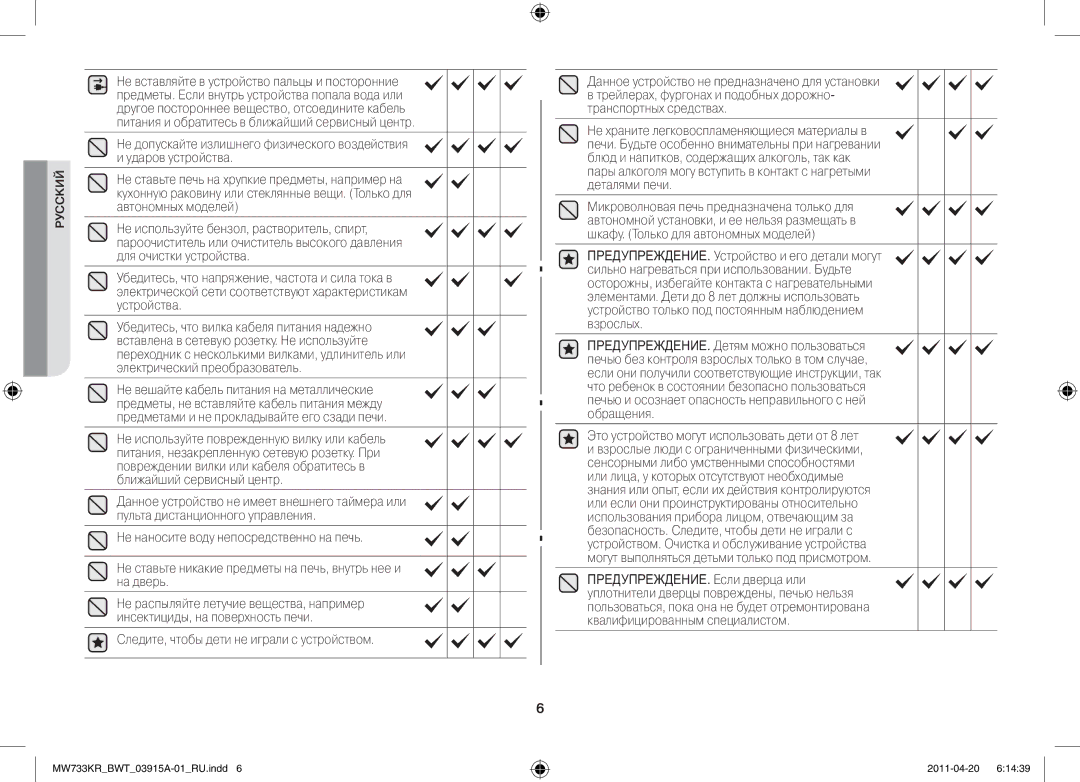 Samsung MW73E3KR-X/BWT, MW73T2KR/BWT manual Это устройство могут использовать дети от 8 лет 