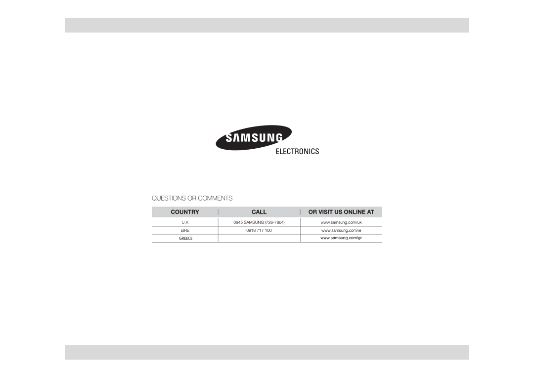 Samsung MW76N-B/ELE manual 