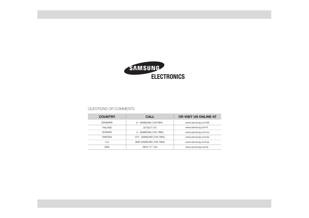 Samsung MW86N/XEE manual 