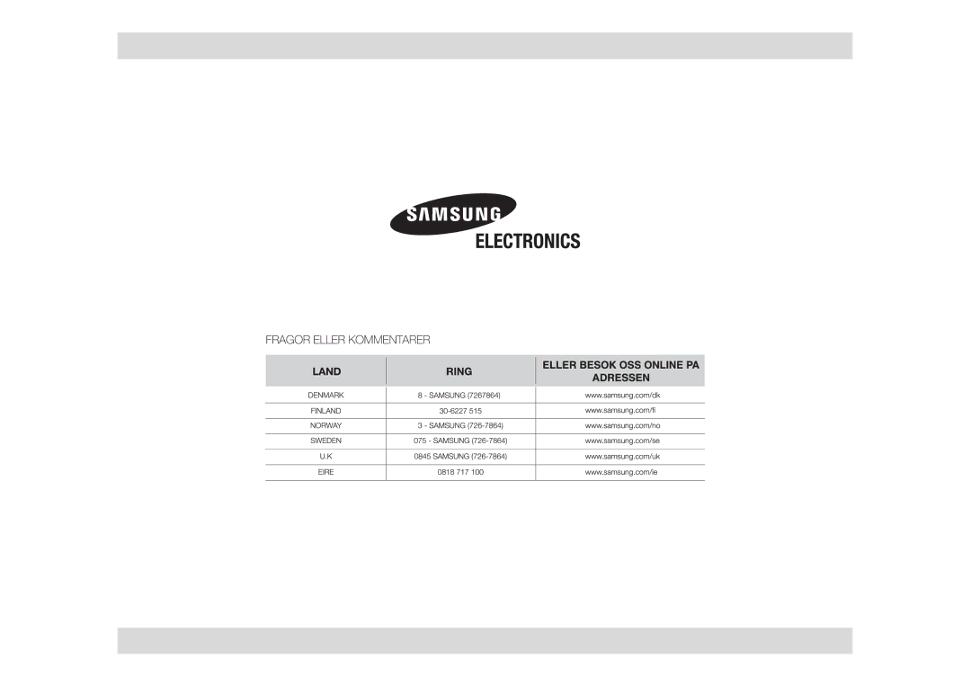 Samsung MW86N/XEE manual 