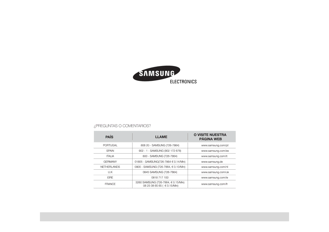 Samsung MW872/XEC manual 